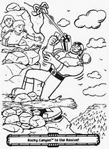 Rescue Coloring Pages Heroes sketch template