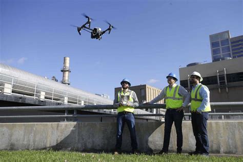 houston chronicle features arch aerial  article exploring  aerial drones broaden energy