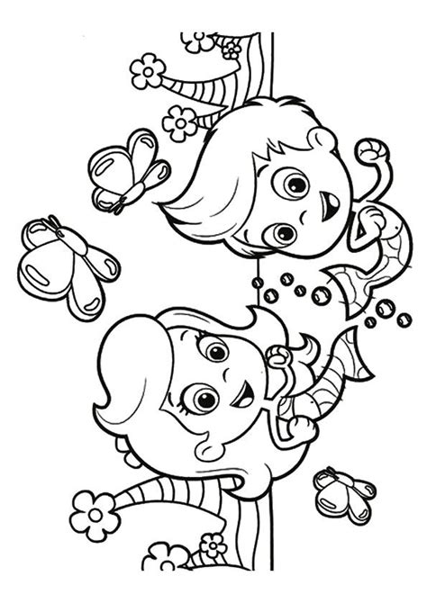 top  bubble guppies coloring pages     colouring