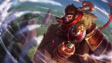 wukong lol splash art league of legends 4k 1788