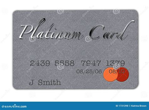 platinum credit card royalty  stock  image