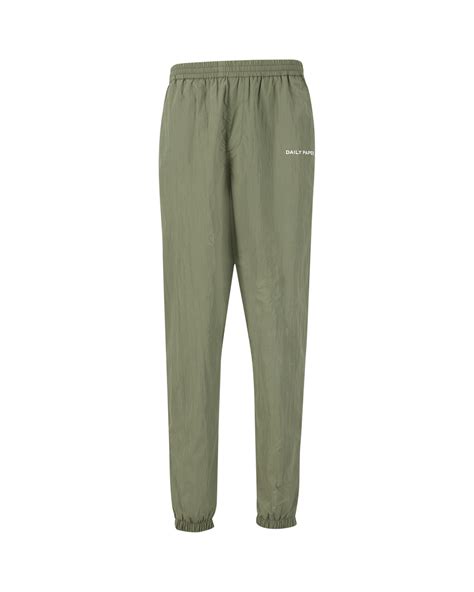 daily paper eward pants groen coef men