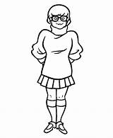 Scooby Doo Coloring Pages Velma Printable Cartoon Drawing Characters Clipart Sheets Friend Gang Books Library Tv Print Popular Coloringhome Go sketch template
