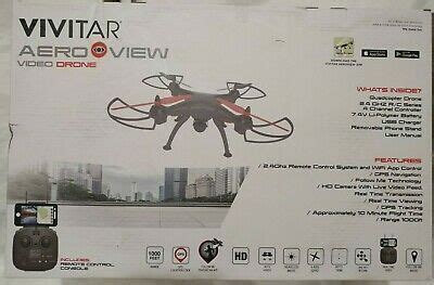 vivitar aeroview quadcopter video drone drc  mp camera   drone video drone