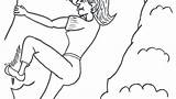 Coloring Pages Climbing Jem Getdrawings Getcolorings sketch template