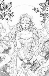 Corpse Bride Coloring Adult Pages Deviantart Halloween Pencils Book Colouring Erotic Printable Books Sexy Colour Fairy Sheets Fantasy Tattoo Print sketch template