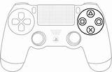 Controller Ps4 Pages Xbox Playstation Coloring Drawing Colouring Gaming Outline Template Console Getdrawings Sketch Print Search Again Bar Case Looking sketch template