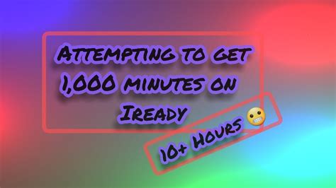 attempting    minutes  iready youtube