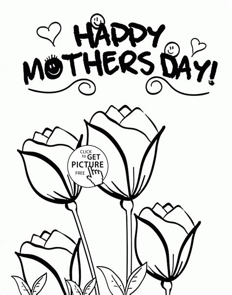 happy mothers day drawing  getdrawings