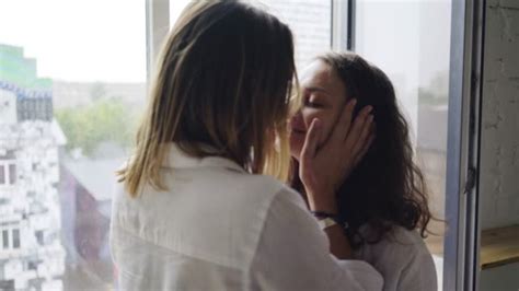 Close Up Lesbian Kissing Stock Videos And Royalty Free Footage Istock