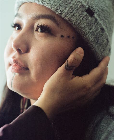 In Alaska Indigenous Women Are Reclaiming Traditional Face Tattoos Vogue