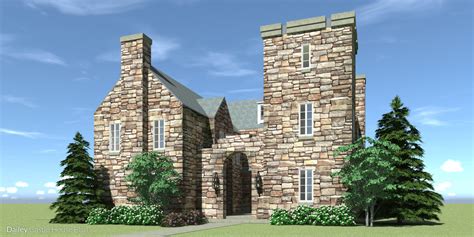 compact luxury castle home tyree house plans