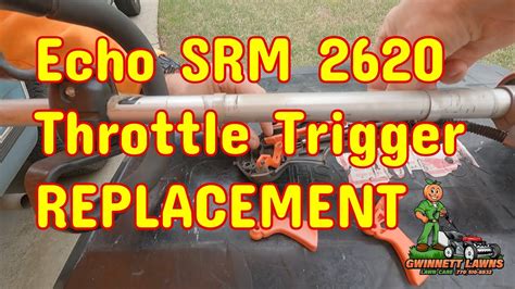 echo srm  string trimmer broken trigger replacementsuper easy youtube