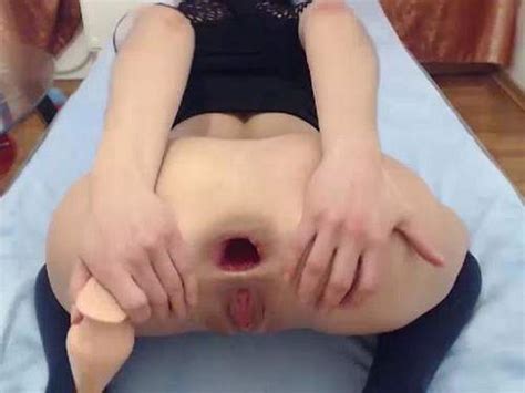 asshole gaping penetrated huge plug kinky booty slut rare amateur fetish video