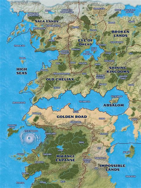 pathfinder golarion world map map  florida