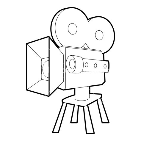 camera outline drawing    clipartmag