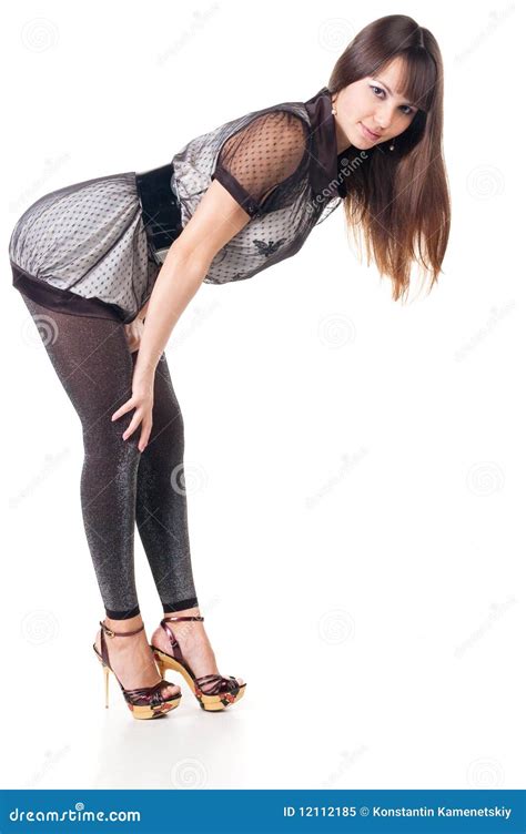 Beautiful Woman In Sexual Dress Stock Image Image Of Model