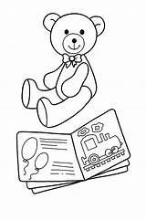 Coloring Toys Pages Kids Toy Book Toddlers Bestcoloringpagesforkids Bear Sheets Toddler Printable Source Choose Board Comments sketch template