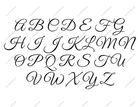 fancy calligraphy alphabet letters  fancy alphabet cliparts