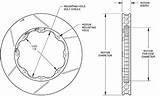 Rotor Wilwood Dimension Diagram Vane Curved Gt sketch template