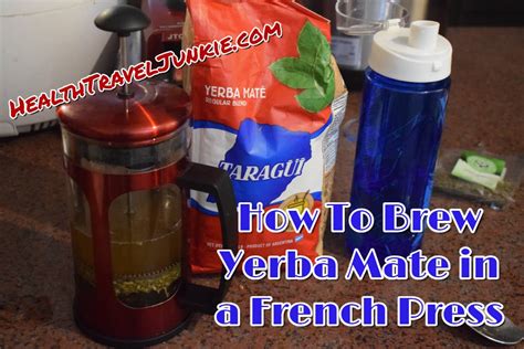 yerba mate   french press