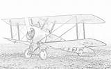 Coloring Pages Camel Sopwith Biplanes Filminspector sketch template
