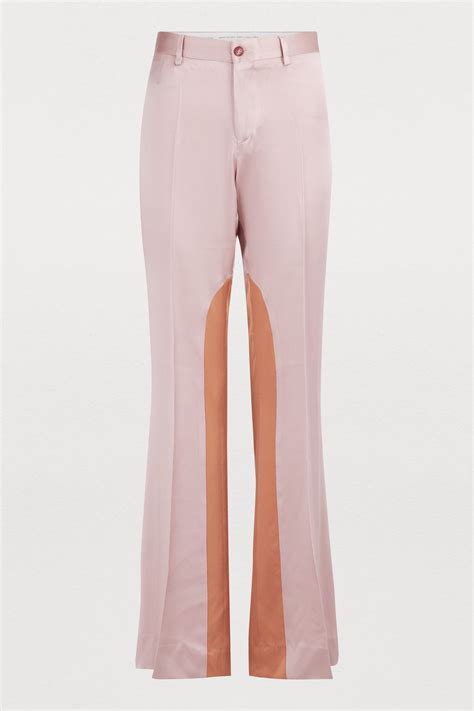 each x other two tone pants in dusty pink modesens