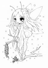 Coloring Pages Chibi Fairy Puff Deviantart Colouring Yam Cute Animal Anime Stamps Drawing Pintar Lineart Drawings Books Disney Visit Printable sketch template
