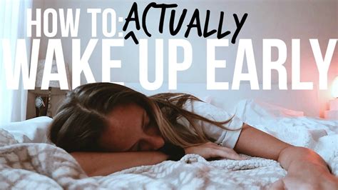 9 Secrets To Actually Waking Up Early Morning Person 101 Youtube