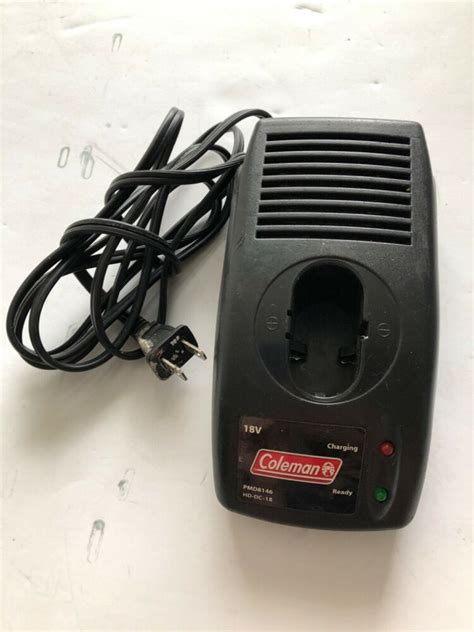 coleman powermate   volt ma battery charger pmd working coleman charger  sale