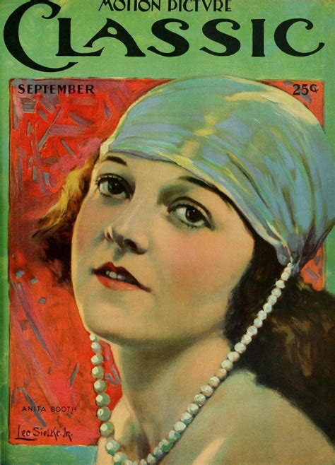 silent movie magazine motion picture classic 1920 anita booth vintage graphic design