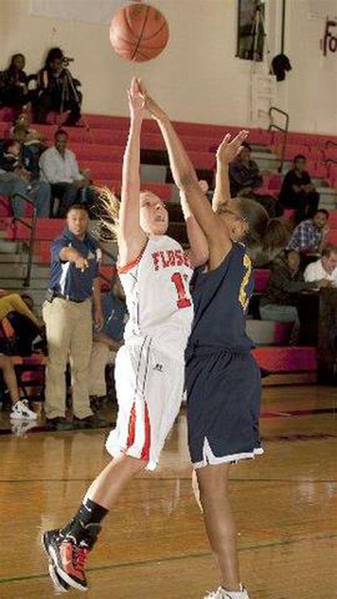 Special Moment For Kacey Davidson Highlights Flushing Girls Basketball