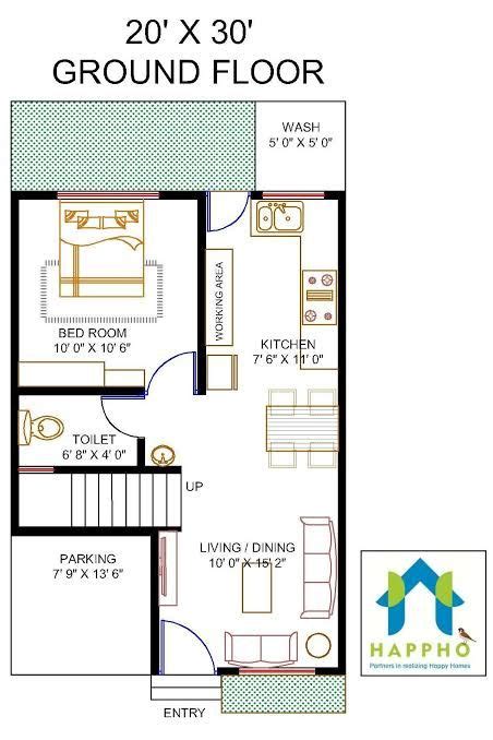 Image result for house plan 17Ã—30 sq ft | My house plans