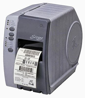 zebra  parallel direct thermal barcode label printer  vt ebay