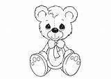 Teddy Bear Coloring Pages Baby Colouring Cute Precious Moments Bears Cartoon Sheets Printable Color Drawing Kids Getcolorings Big Getdrawings Print sketch template