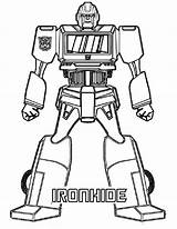 Transformers Bulkhead Ironhide sketch template