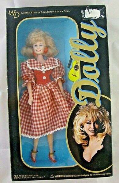 vintage 1996 dolly parton barbie doll limited edition collector series