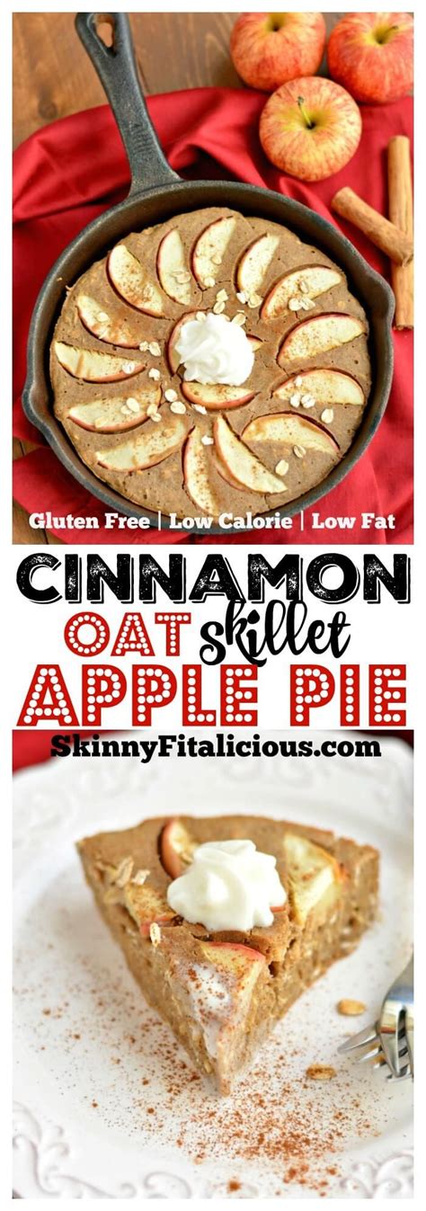 This Healthy Cinnamon Oat Apple Pie Is A Fast And Easy Puffed Skillet Pie