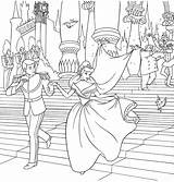 Coloring Pages Cinderella Disney Princess Prince Wedding Printable After Barbie Colouring Ak0 Cache Sheets Seleccionar Tablero Guru Coloringpages Adult Book sketch template