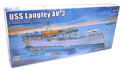 trumpeter uss langley av  aircraft carrier squadroncom