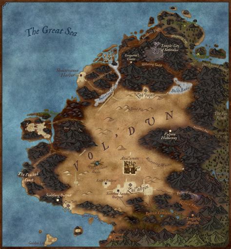 finished my second wow based map here s vol dun wonderdraft