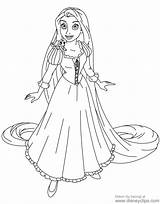 Rapunzel Tangled Pascal Disneyclips Enredados sketch template