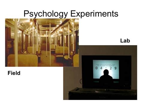 psychology experiments
