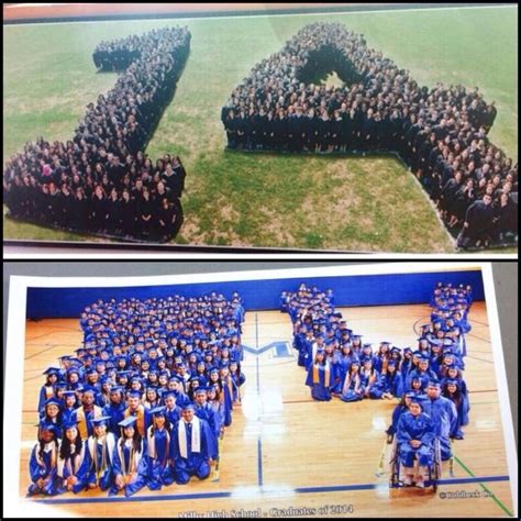 graduating class picture compared   school   districts  picture funny