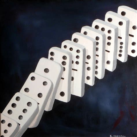 dominoes painting  karyn robinson fine art america