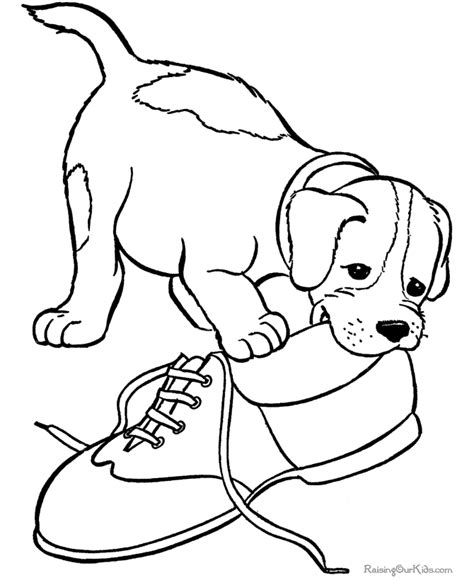 pet puppy dog coloring pictures