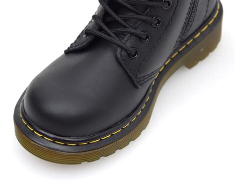 dr martens junior boy ankle boots booties leather code delaney brooklee  ebay