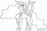 Nightmare Moon Coloring Pages Pony Little Getcolorings Library Printable Clipart Print Night Popular Inked sketch template