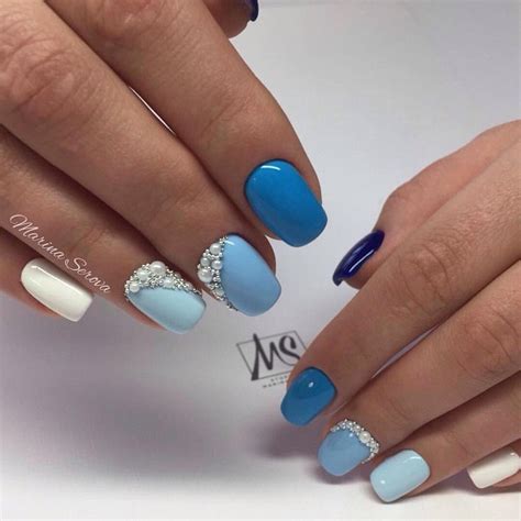 Matte Royal Blue Nails Design Mighty Bonita