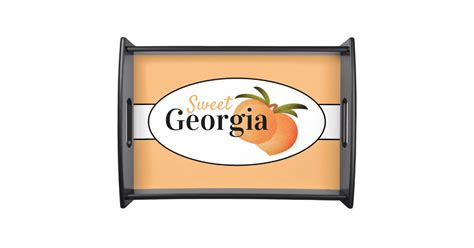 Sweet Georgia Peaches Serving Tray